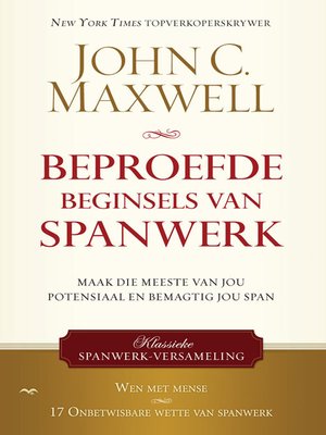 cover image of Beproefde beginsels van spanwerk